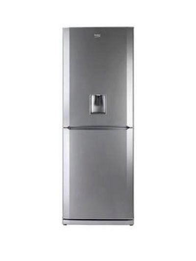 Beko Cfdl7914S 70Cm Fridge Freezer With Non Plumbed Water Dispenser - Silver Beko Cfdl7914S 70Cm Fridge Freezer With Non Plumbed Water Dispenser - Silver
